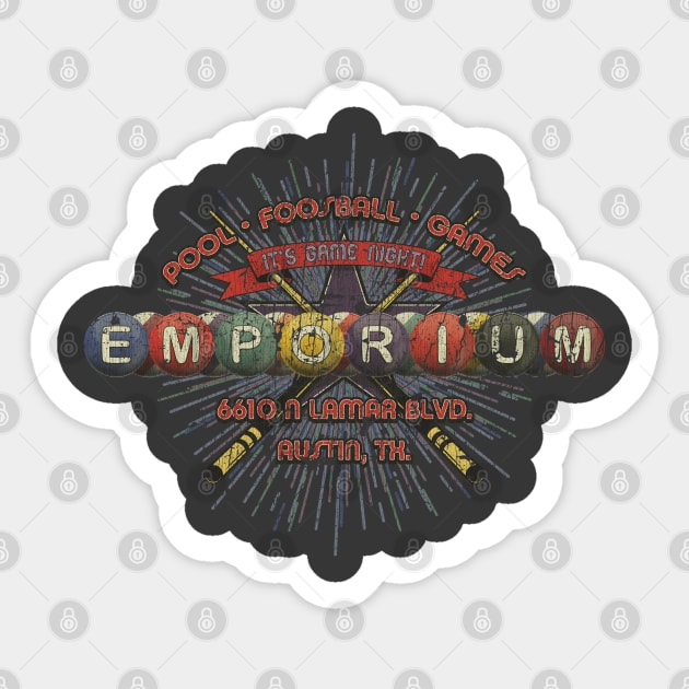 Emporium Arcade Austin Sticker by JCD666